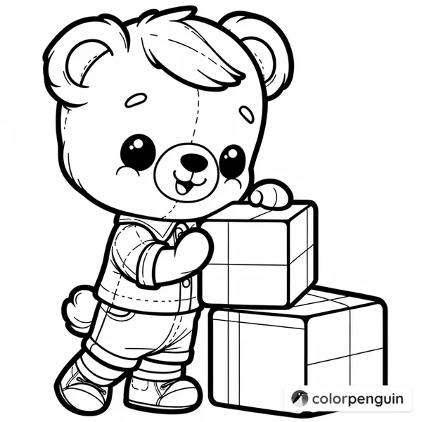 Teddy Bear Building Blocks