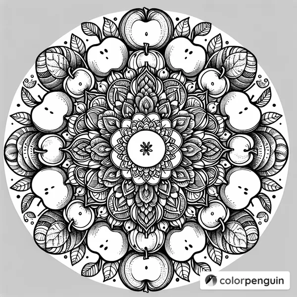 Apple Mandala