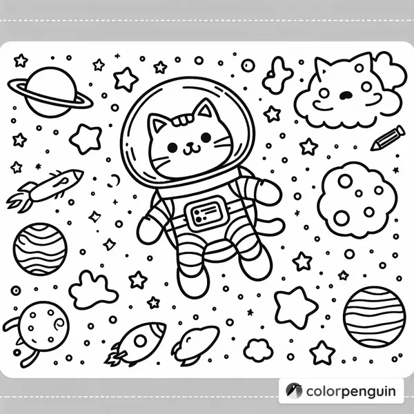 Astronaut Cat