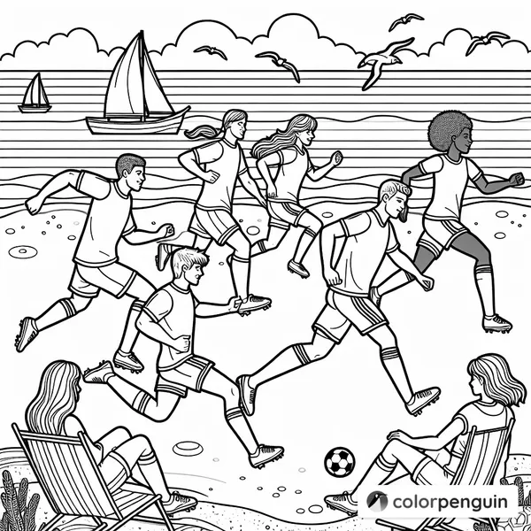 Beach Soccer Excitement