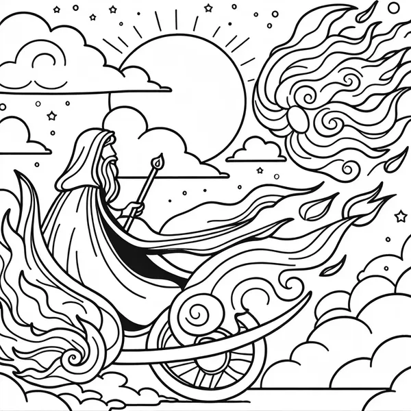 Elijah and the Chariot of Fire