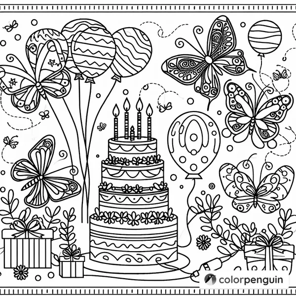 Happy Birthday Sophie with Butterflies