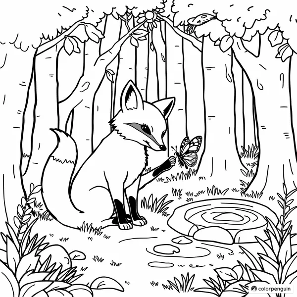 Fox and Butterfly Adventure