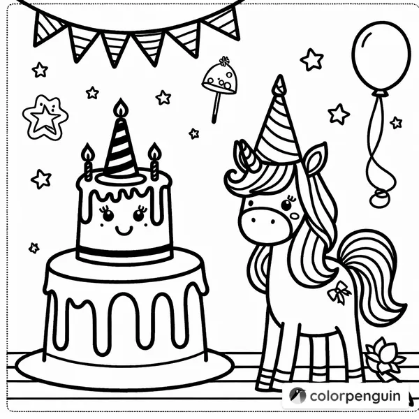 Unicorn Birthday Celebration