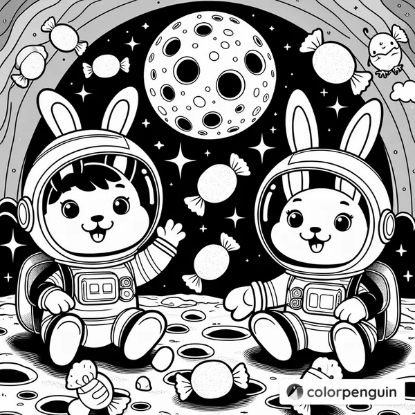 Bouncing Bunnies in Space