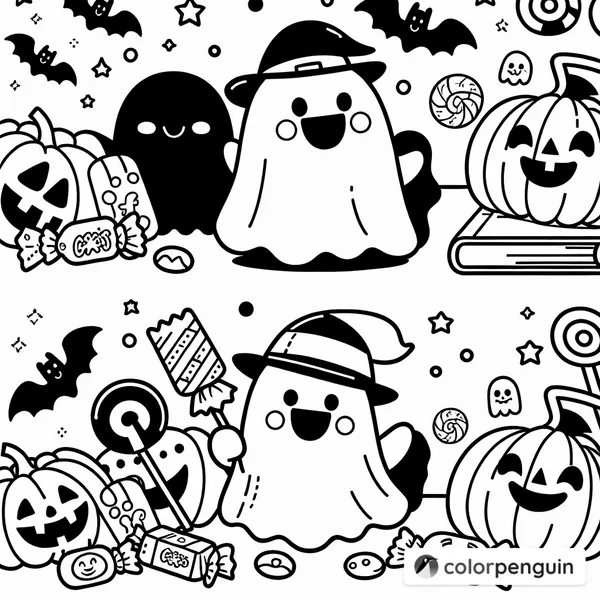 Friendly Ghosts and Halloween Treats