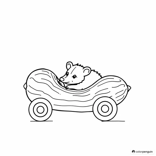 Possum Peanut Car Adventure