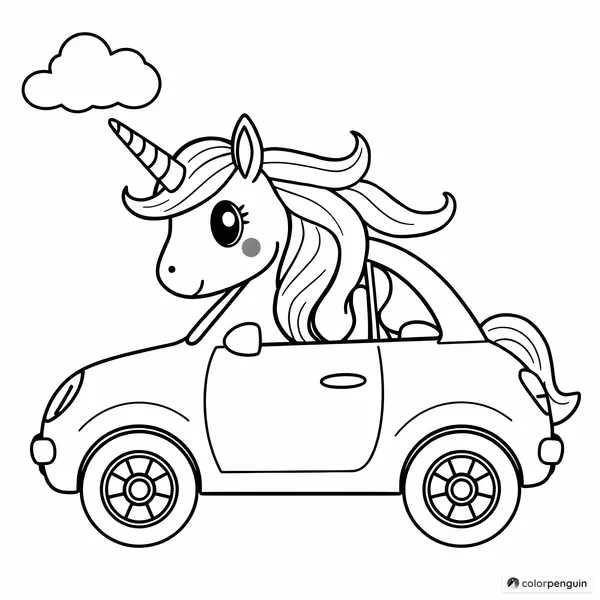 Unicorn Car Adventure