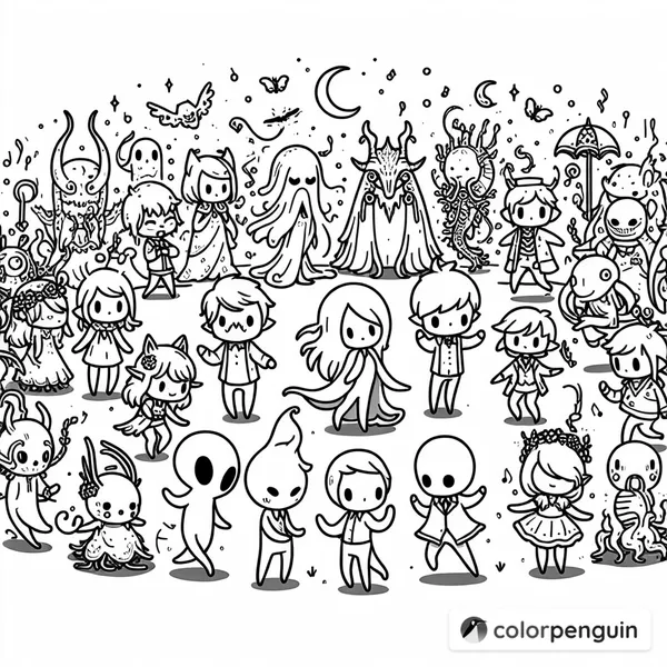 Creepy Chibi Halloween Bash