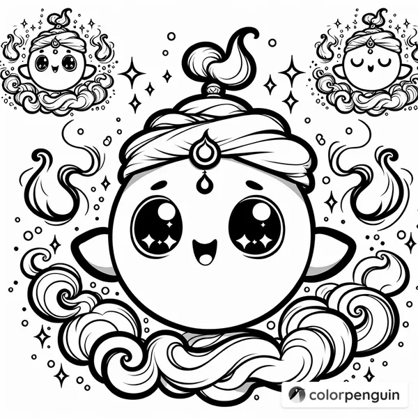 Charming Chibi Djinn