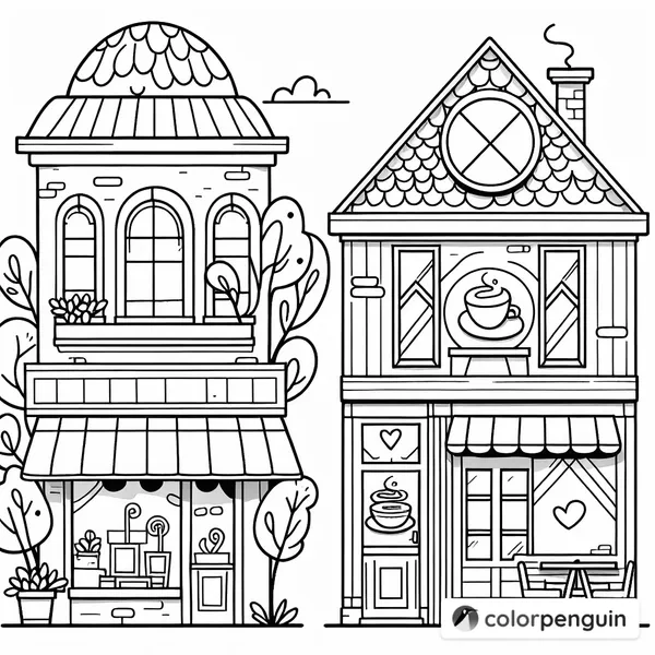 Charming Cafe and Coffee Shop