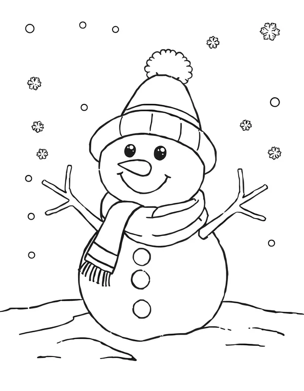 Happy Little Snowman