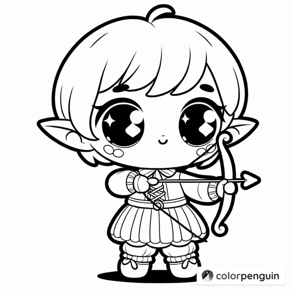 Adventurous Chibi Elf