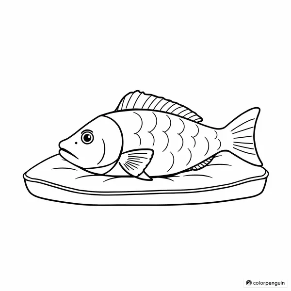 A Fish on a Cozy Mattress