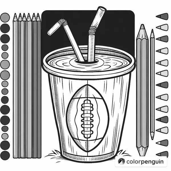 AFL Football Shaped Drink Cup