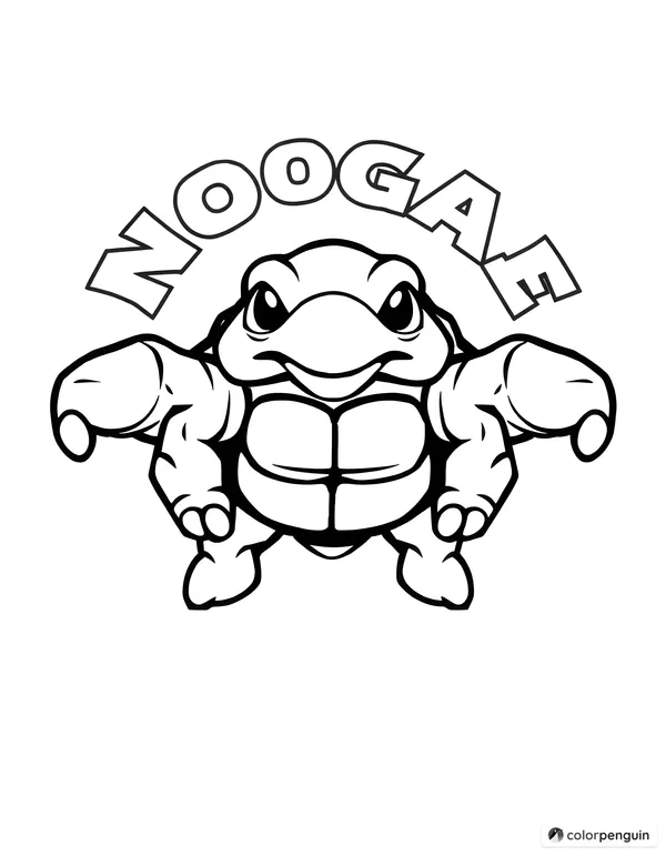 Nooga Turtles Football Team Logo