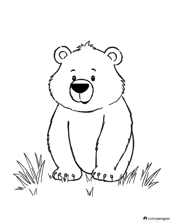 Martin the Friendly Brown Bear