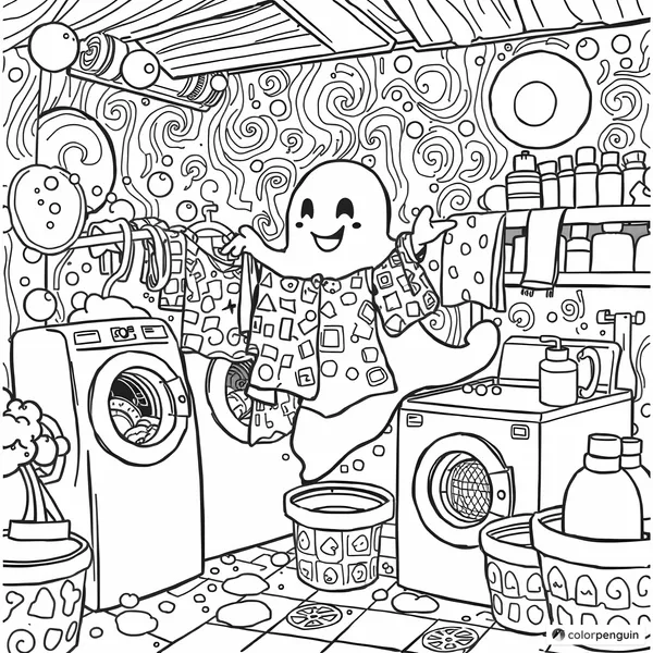 Ghost in the Laundry Shop