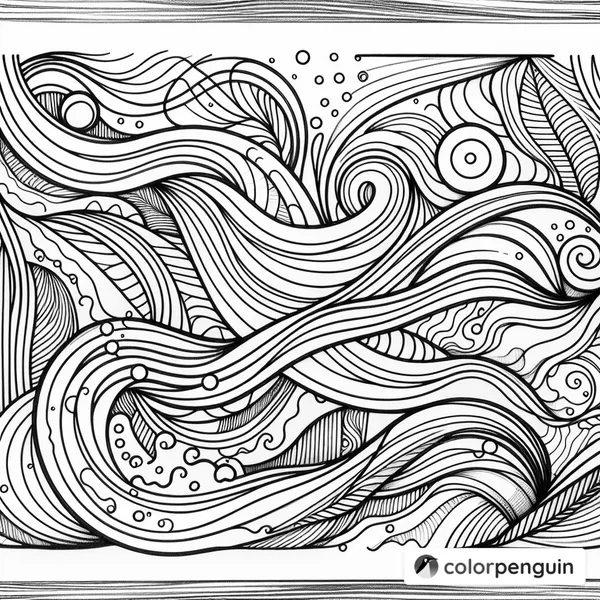 Ocean Movement in Abstract Waves