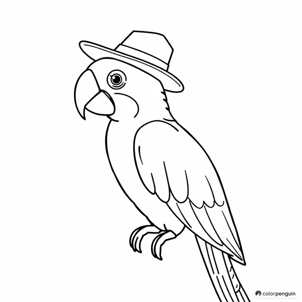 Parrot in a Hat