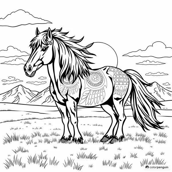 Blackfoot Horse