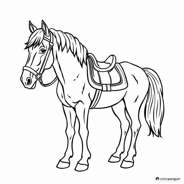 Simple Farm Horse