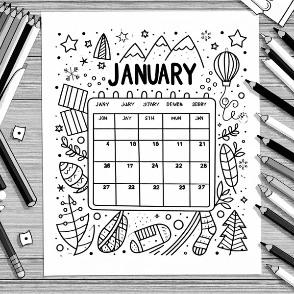 January Calendar