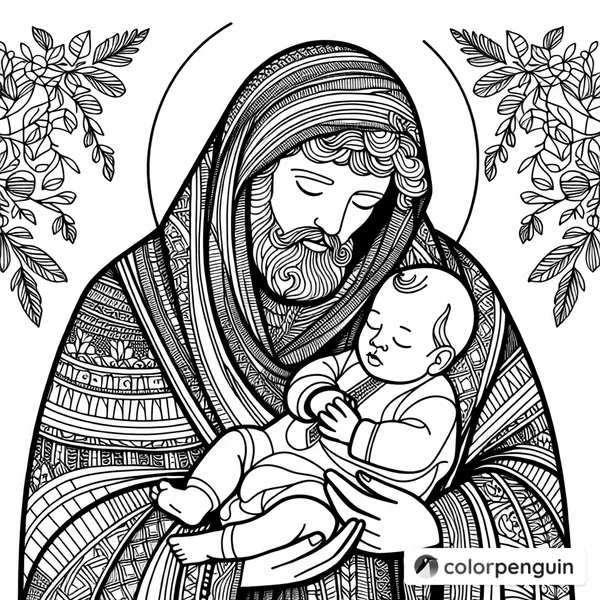 Jesus Holding a Baby