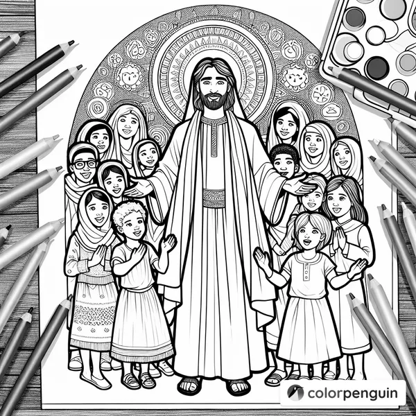 Jesus with Children