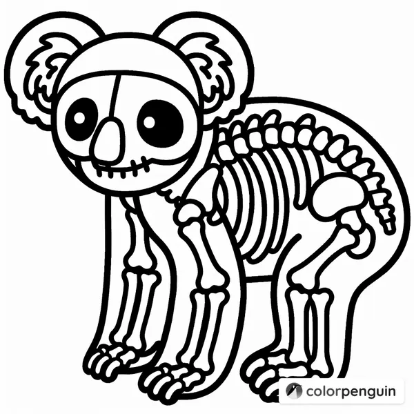 Skeleton Koala