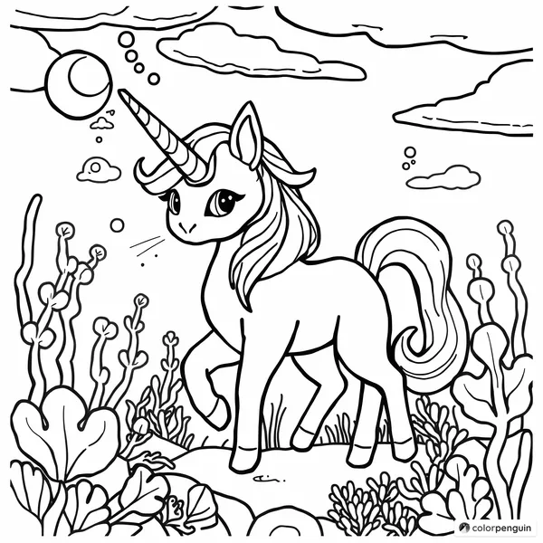 Underwater Unicorn Cat Adventure