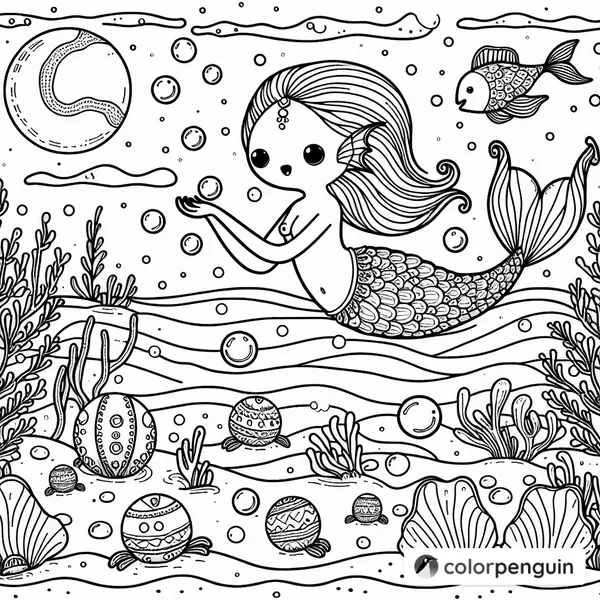 Mermaid's Pearl Hunt