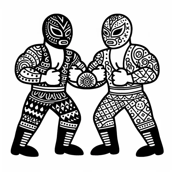 Lucha Libre Wrestlers