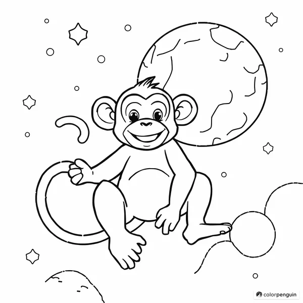 Monkey in Space