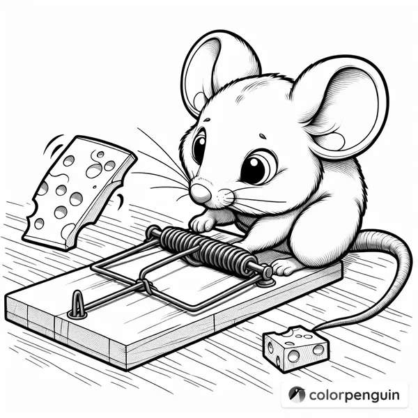 A Cheeky Mouse's Cheese Adventure