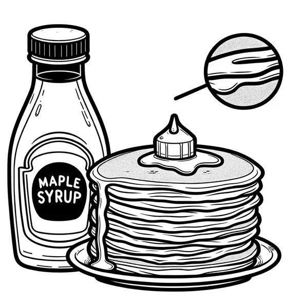 Maple Syrup and Pancakes