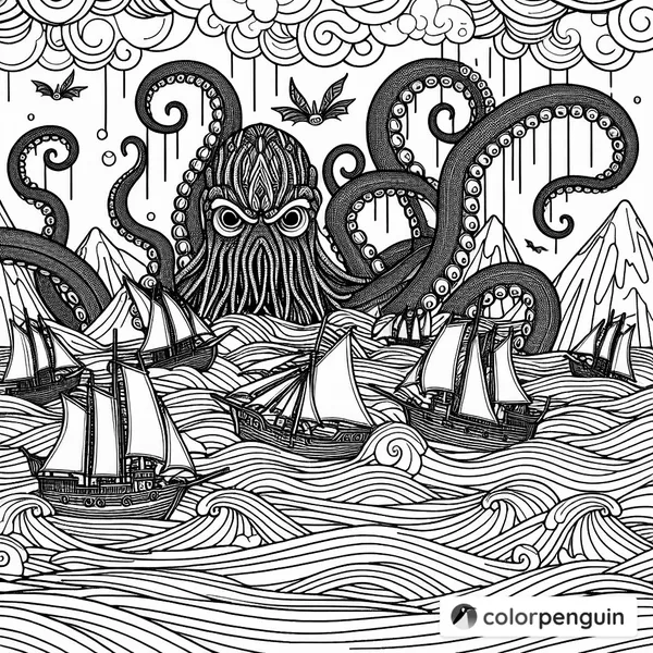 Kraken in the Ocean