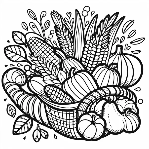 Harvest Cornucopia