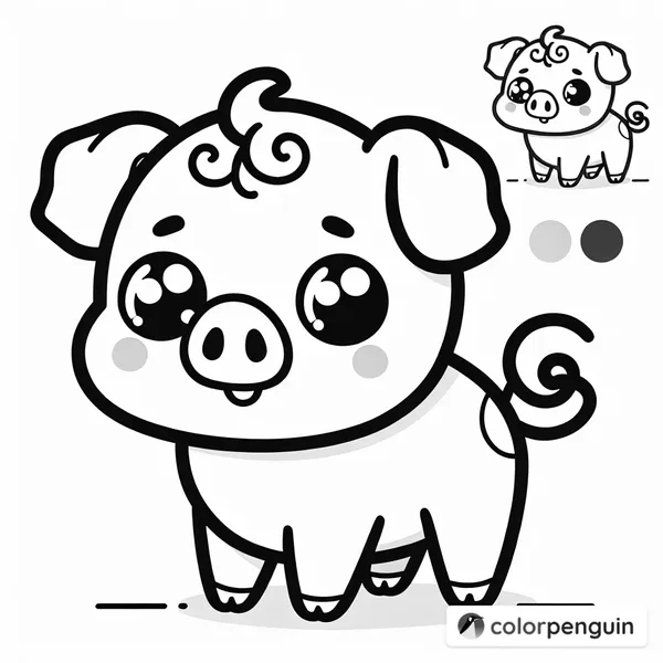 Cute Pig