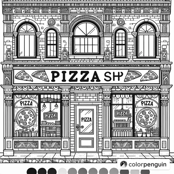 Pizza Shop Front