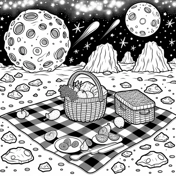 Picnic on an Asteroid