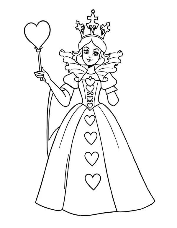 Queen of Hearts from Alice in Wonderland