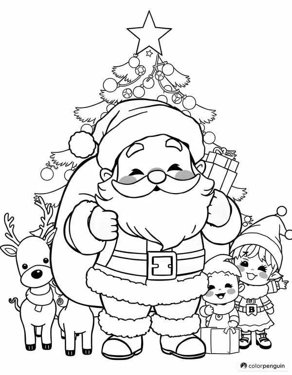 Chibi Santa's Merry Christmas