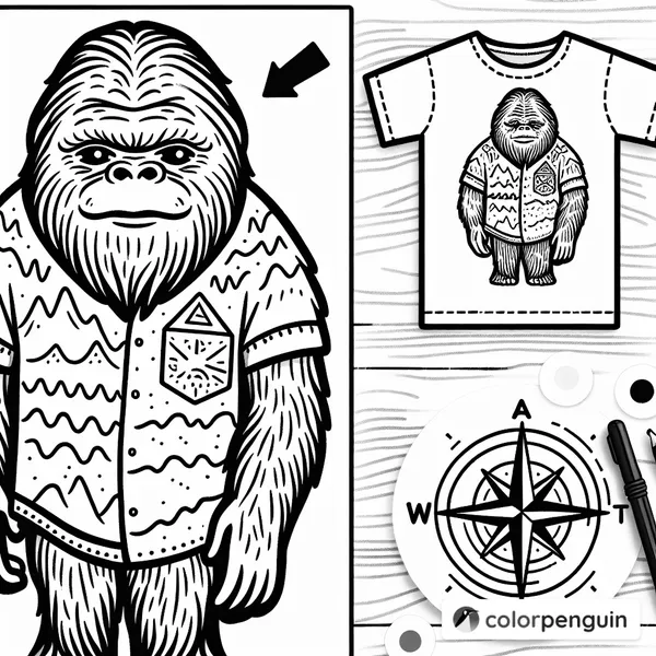 Bigfoot in a West is Best Shirt