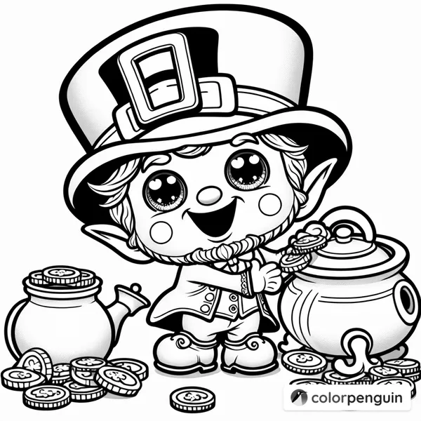 Charming Chibi Leprechaun