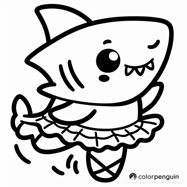 Dancing Shark in Tutu