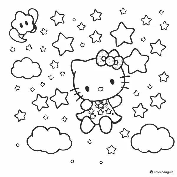 Hello Kitty Among the Stars