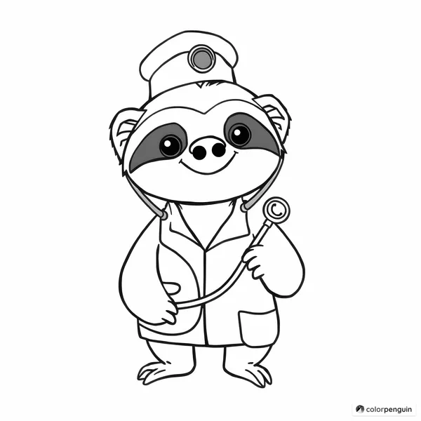 Friendly Sloth Doctor