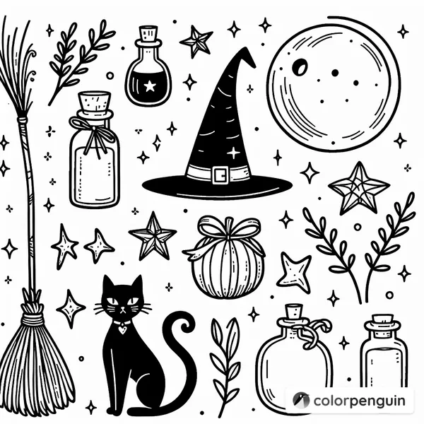 Spooky Witchy Items