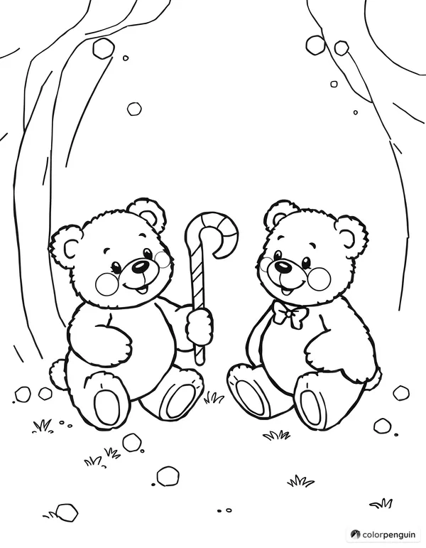 Teddy Bears in Candyland